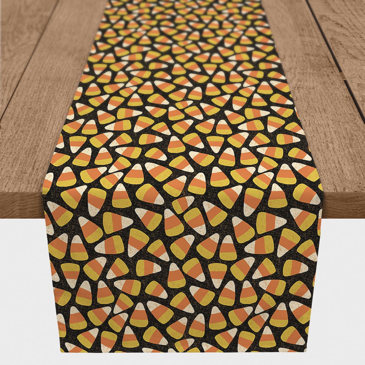 Candy Corn Pattern Table Runner